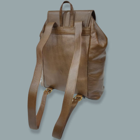 Starco Genuine Leather Backpack -3
